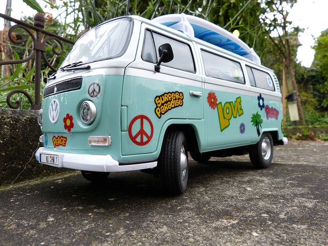 Hippie autobus